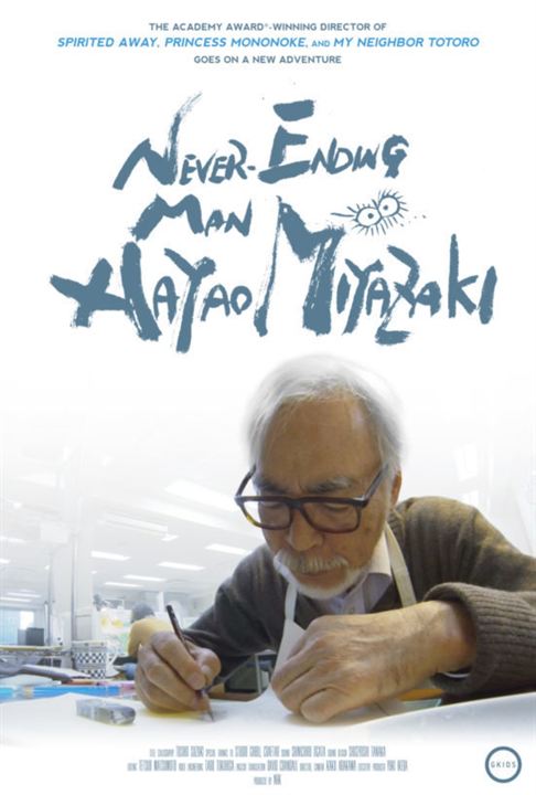 Never-Ending Man Hayao Miyazaki : Kinoposter