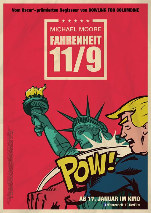 Fahrenheit 11/9 : Kinoposter