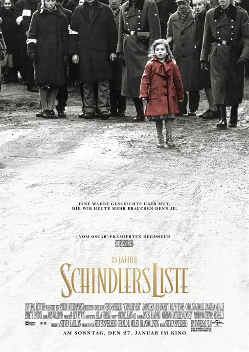 Schindlers Liste : Kinoposter