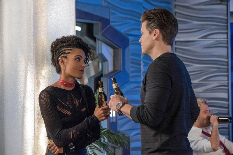 DC's Legends Of Tomorrow : Bild Maisie Richardson-Sellers, Nick Zano