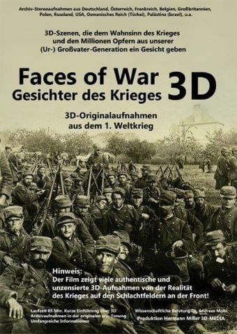 Gesichter des Krieges 3D : Kinoposter