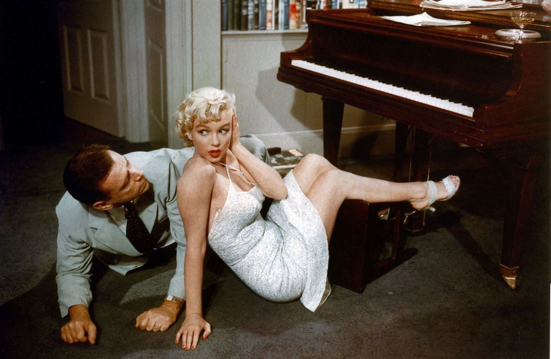 Das verflixte 7. Jahr : Bild Marilyn Monroe, Tom Ewell