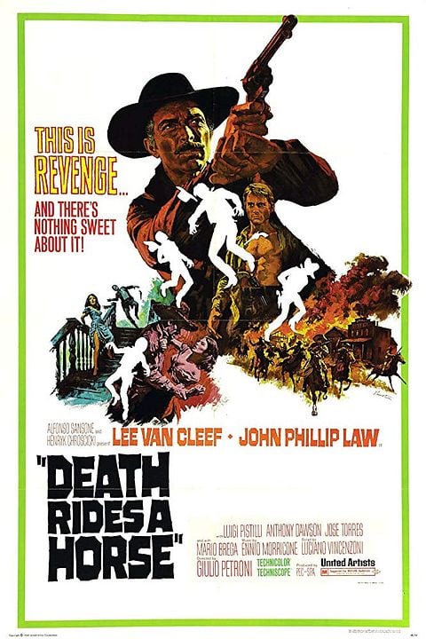 Death Rides A Horse : Kinoposter
