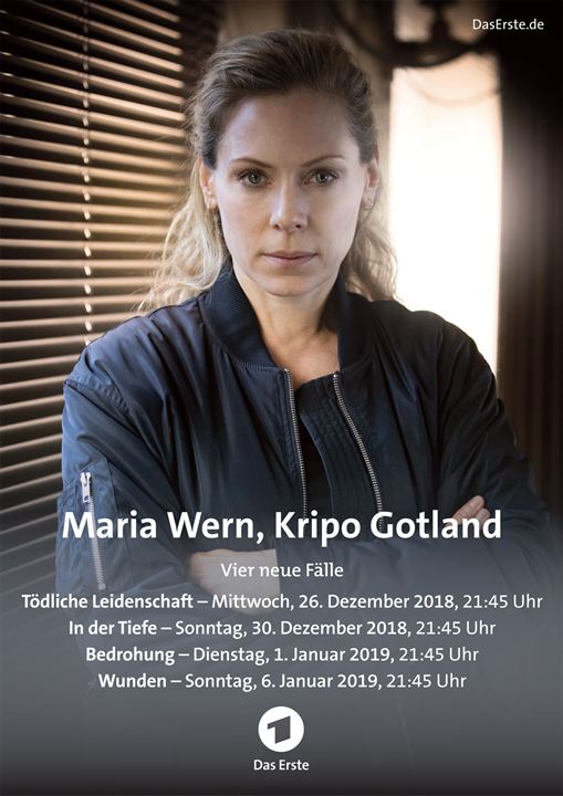 Maria Wern, Kripo Gotland - Bedrohung : Kinoposter