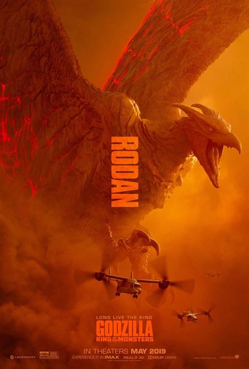 Godzilla 2: King Of The Monsters : Kinoposter