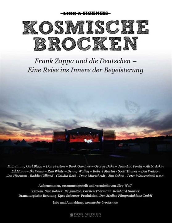 Kosmische Brocken: Frank Zappa und die Deutschen - Eine Reise ins Innere der Begeisterung : Kinoposter