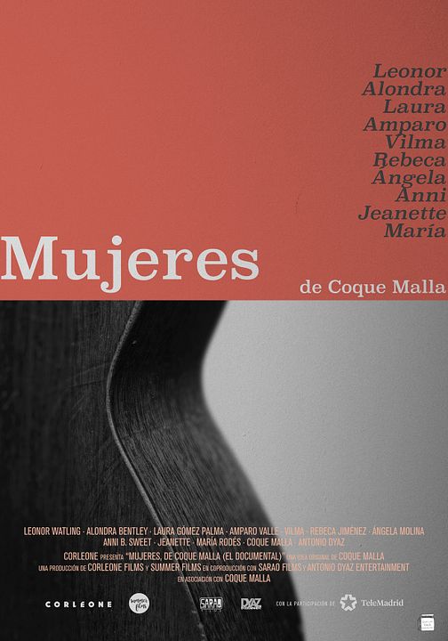 Mujeres, de Coque Malla : Kinoposter