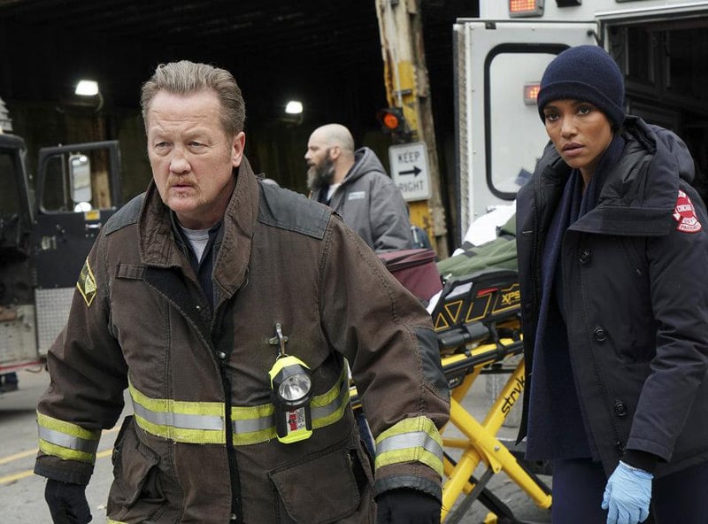 Chicago Fire : Bild Christian Stolte, Annie Ilonzeh