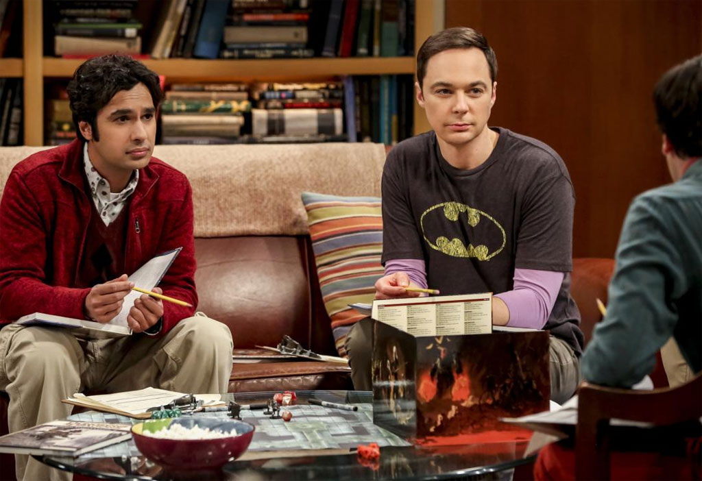 The Big Bang Theory : Bild Kunal Nayyar, Jim Parsons