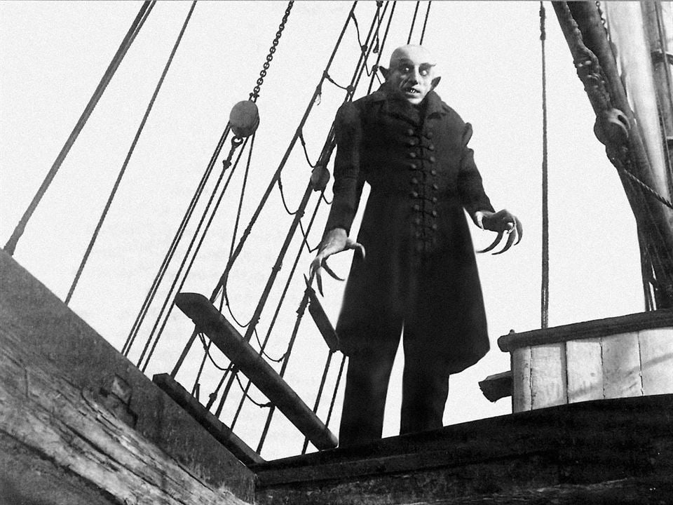 Nosferatu, eine Symphonie des Grauens : Bild Max Schreck, F.W. Murnau