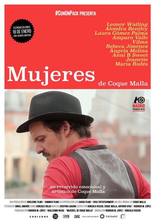 Mujeres, de Coque Malla : Kinoposter