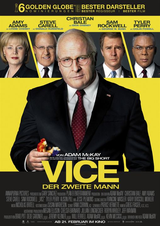 Vice - Der zweite Mann : Kinoposter