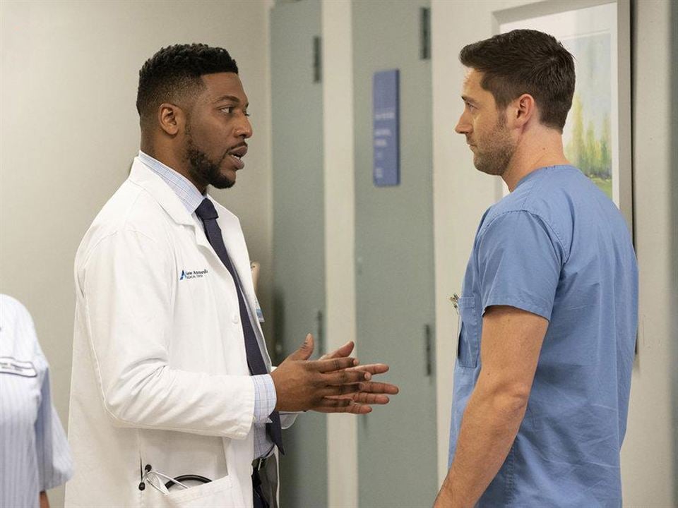 New Amsterdam : Bild Jocko Sims, Ryan Eggold