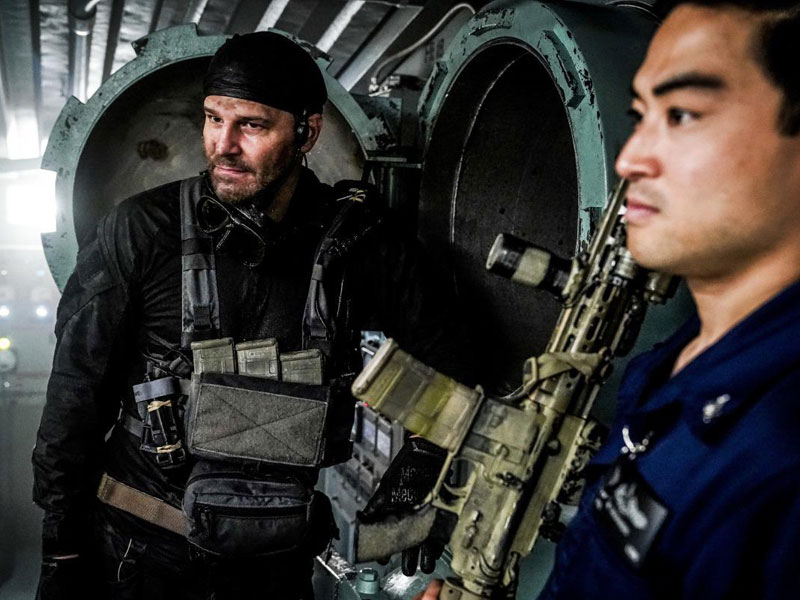 SEAL Team : Bild Derek Mio, David Boreanaz