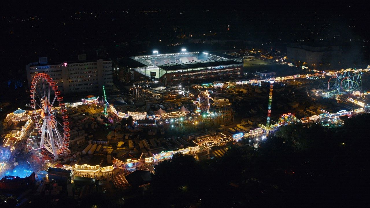 Norddeutschland bei Nacht : Bild