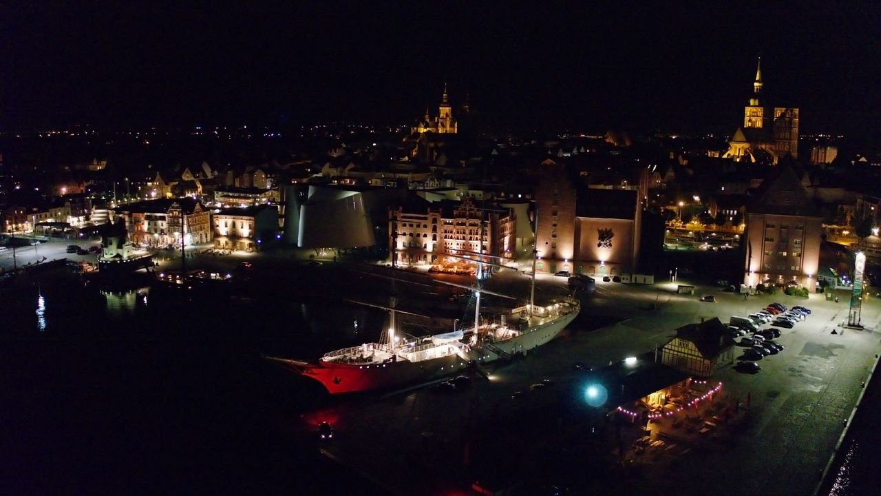 Norddeutschland bei Nacht : Bild