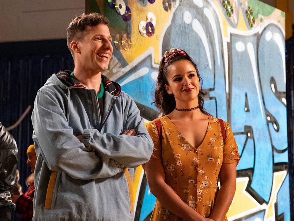 Brooklyn Nine-Nine : Bild Andy Samberg, Melissa Fumero