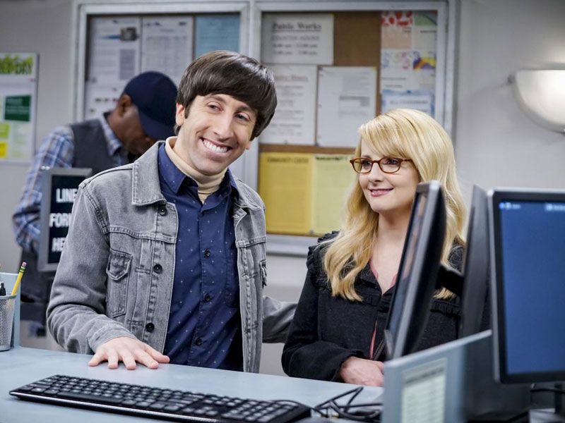 The Big Bang Theory : Bild Melissa Rauch, Simon Helberg