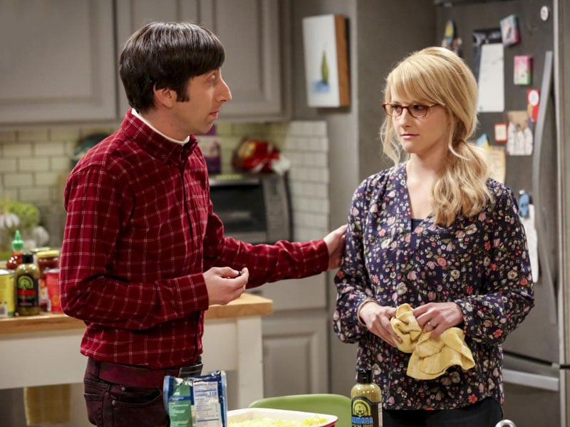 The Big Bang Theory : Bild Melissa Rauch, Simon Helberg