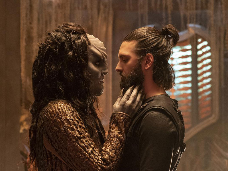 Star Trek: Discovery : Bild Mary Chieffo, Shazad Latif