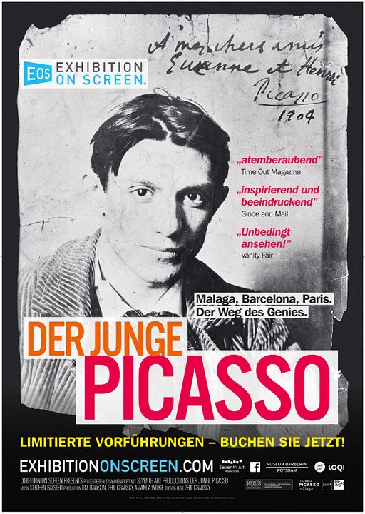 Der junge Picasso : Kinoposter