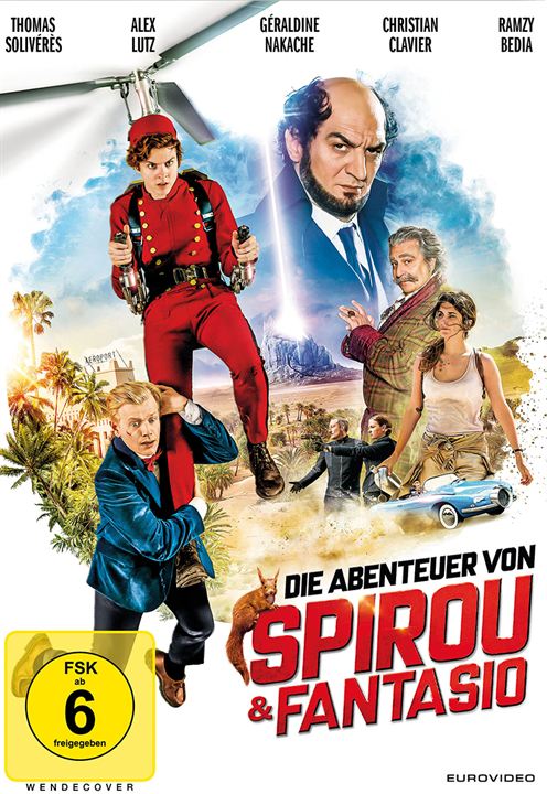 Die Abenteuer von Spirou & Fantasio : Kinoposter