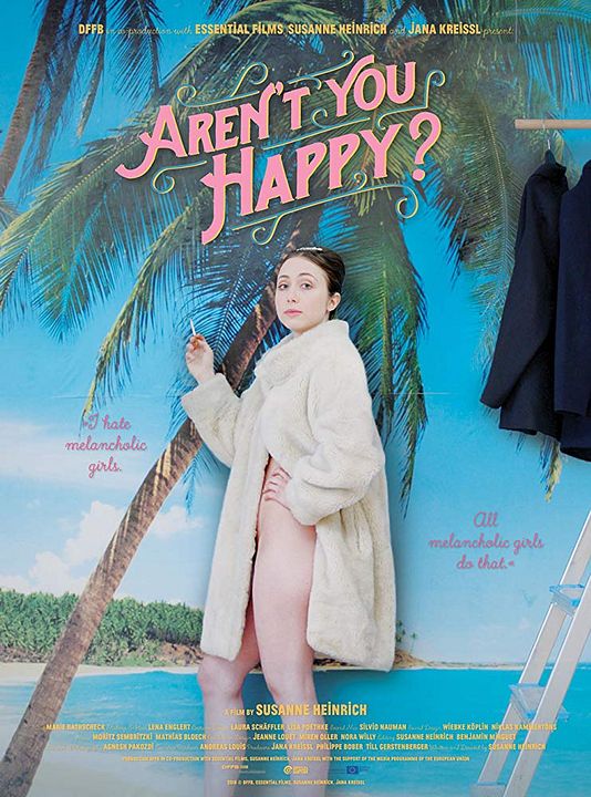 Das melancholische Mädchen : Kinoposter