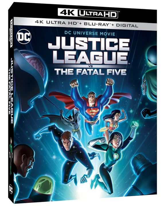 Justice League vs. The Fatal Five : Kinoposter