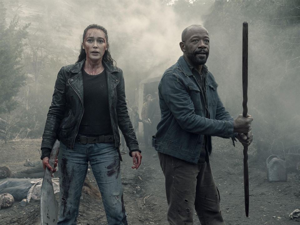 Fear The Walking Dead : Bild Alycia Debnam-Carey, Lennie James