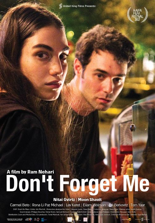 Don't Forget Me : Kinoposter