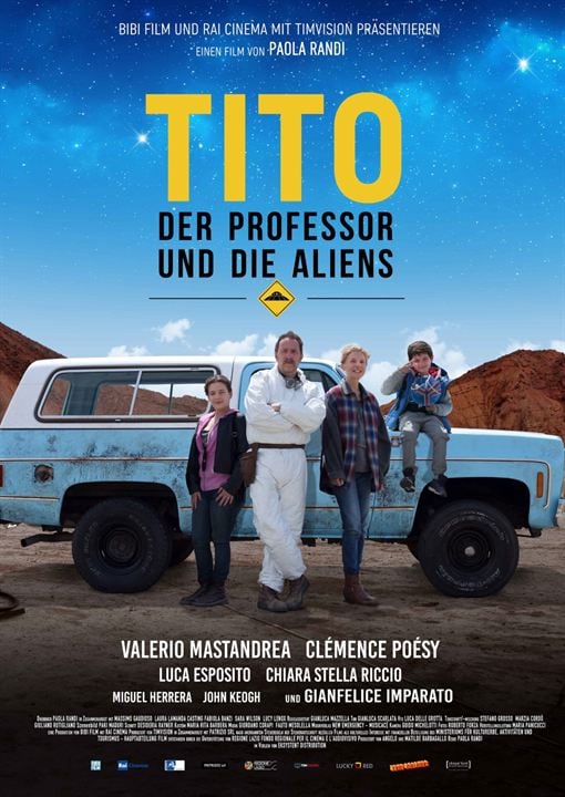 Tito, der Professor und die Aliens : Kinoposter