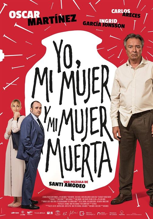 Yo, mi mujer y mi mujer muerta : Kinoposter