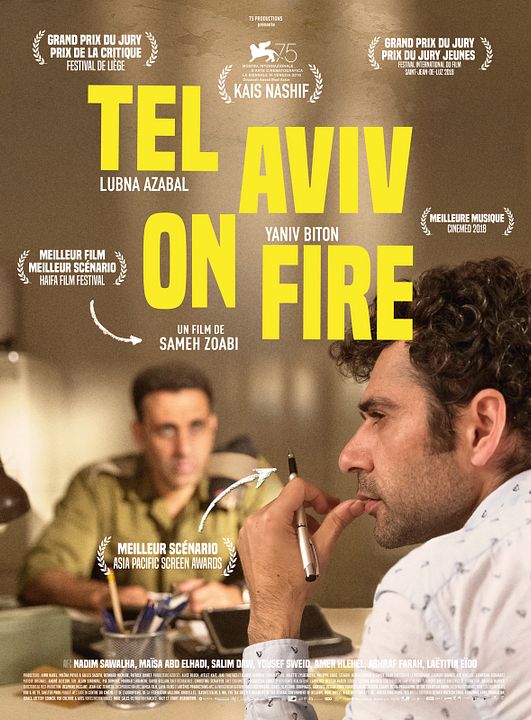 Tel Aviv On Fire : Kinoposter