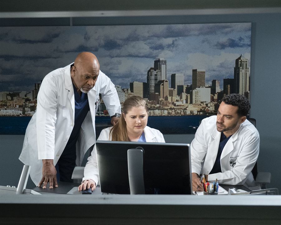 Grey's Anatomy - Die jungen Ärzte : Bild Jesse Williams, James Pickens Jr., Jaicy Elliot