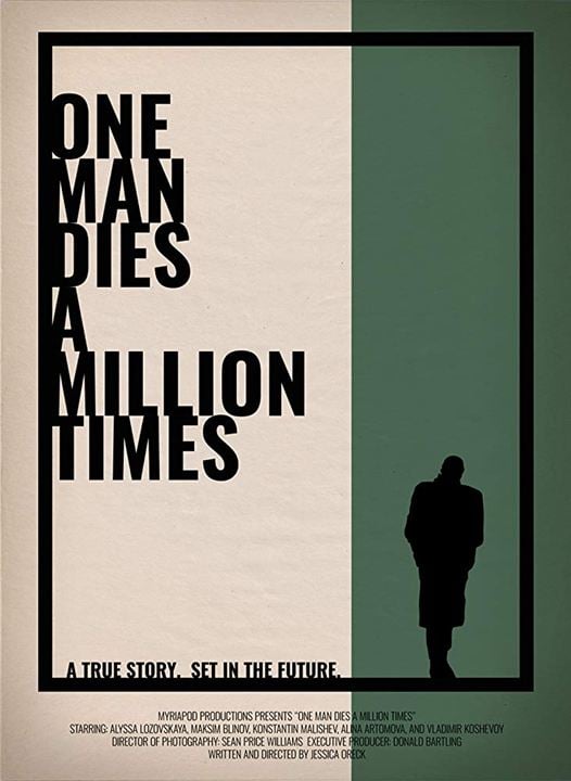 One Man Dies a Million Times : Kinoposter