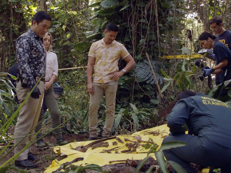 Magnum, P.I. (2018) : Bild Perdita Weeks, Tim Kang, Jay Hernandez