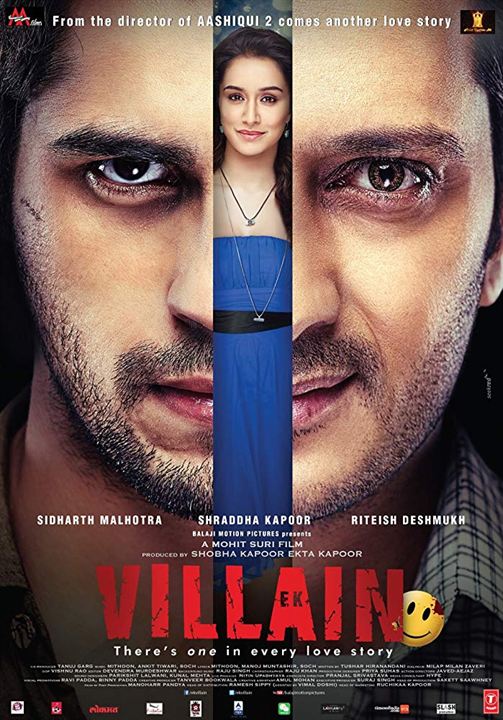 Liebe bis in den Tod - Ek Villain : Kinoposter