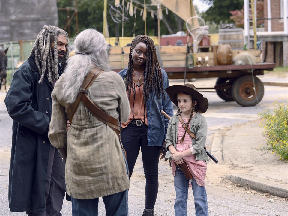 The Walking Dead : Bild Danai Gurira, Cailey Fleming, Khary Payton