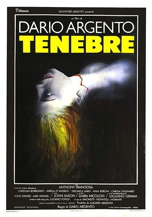 Tenebre - Der kalte Hauch des Todes : Kinoposter