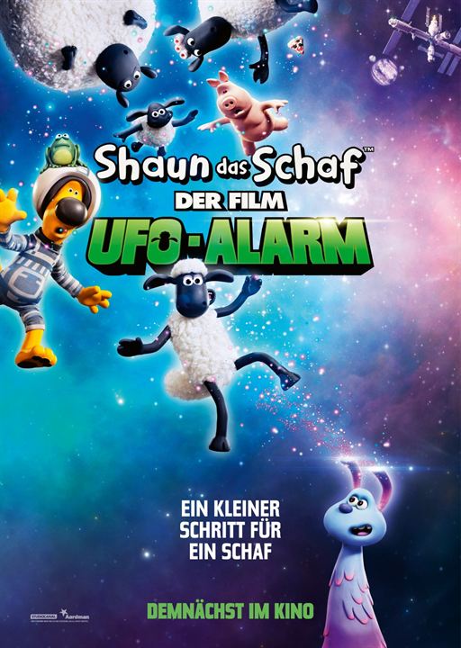 Shaun das Schaf 2: UFO-Alarm : Kinoposter