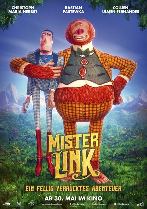 Mister Link - Ein fellig verrücktes Abenteuer : Kinoposter