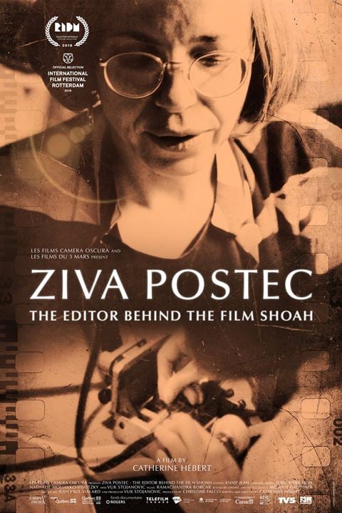 Ziva Postec. La monteuse derrière le film Shoah : Kinoposter