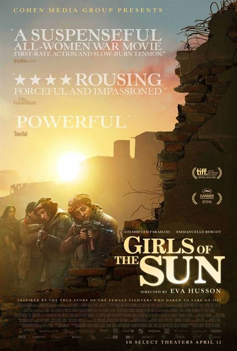 Les Filles du soleil : Kinoposter