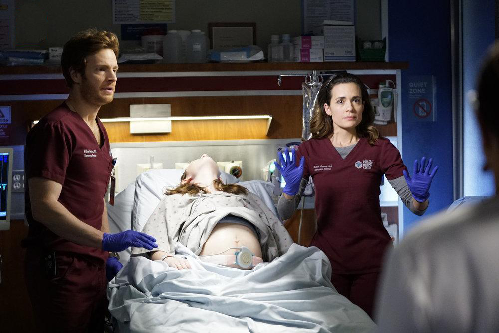 Chicago Med : Bild Torrey DeVitto, Nick Gehlfuss