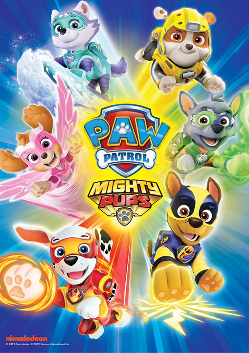 Paw Patrol: Mighty Pups : Kinoposter