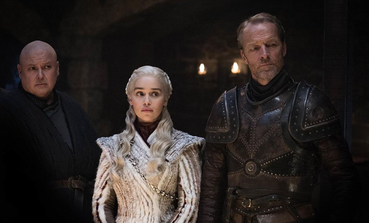 Game Of Thrones : Bild Emilia Clarke, Iain Glen, Conleth Hill