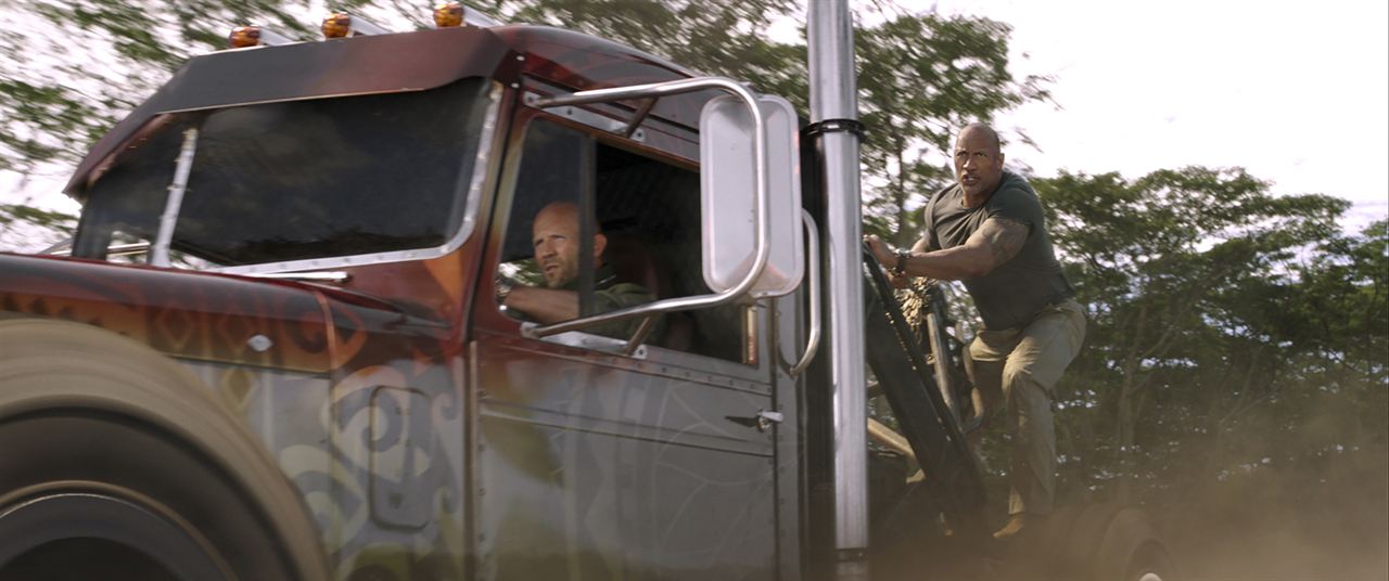 Fast & Furious: Hobbs & Shaw : Bild Jason Statham, Dwayne Johnson