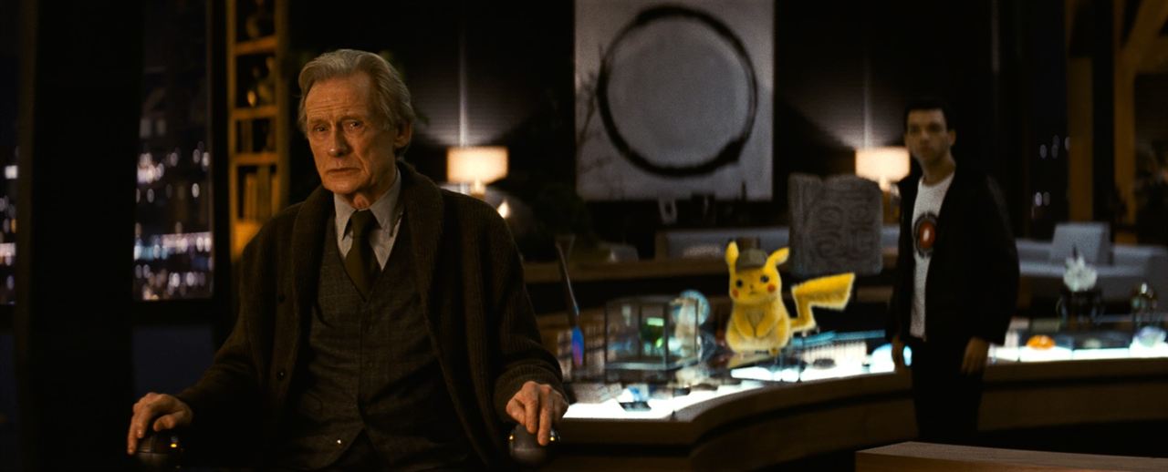 Pokémon Meisterdetektiv Pikachu : Bild Justice Smith, Bill Nighy
