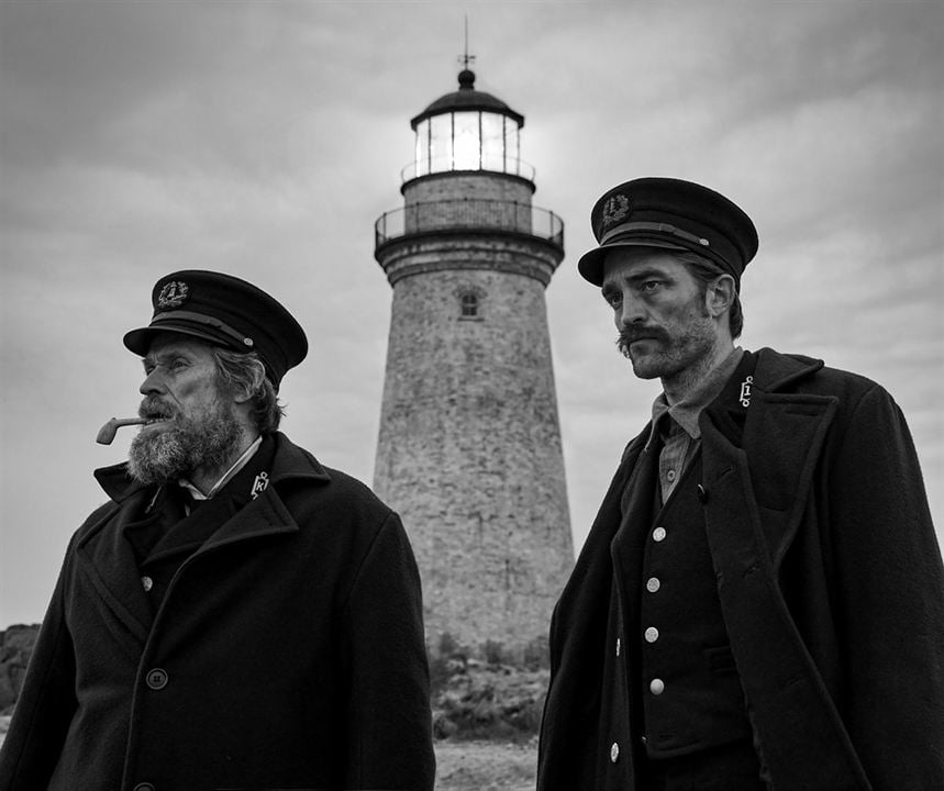 Der Leuchtturm : Bild Willem Dafoe, Robert Pattinson