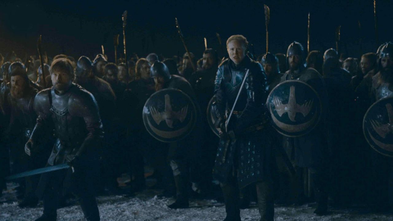 Game Of Thrones : Bild Gwendoline Christie, Nikolaj Coster-Waldau